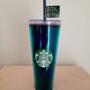 Venti Teal Starbucks Cold Cup